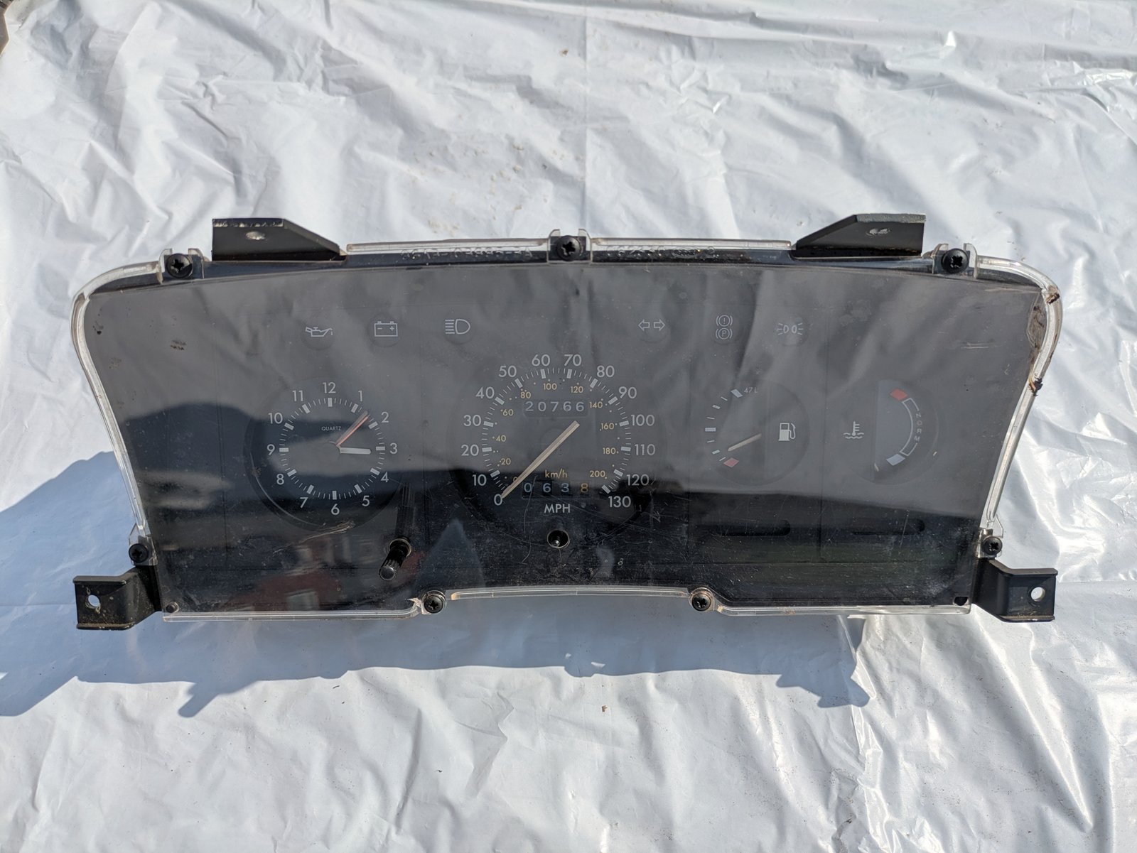 Ford Escort MK4 Base Model Speedo